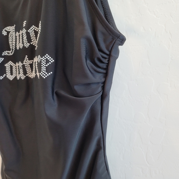 Juicy Couture Black One Piece Swimsuit Women's Size Small - Picture 9 of 12
